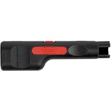 Wiha Afisolerings- og monteringsværktøj til koaksialkabel med F-stik, Stripping /skraldeværktøj Sort/Rød