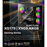 Xilence Flare X909.ARGB, Towerkabinet Sort