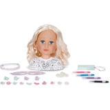 ZAPF Creation BABY born Stylinghoved til maling og frisering, Make-up og frisør hoved 