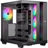 be quiet! Light Base 500 LX Black Midi Tower Sort, Towerkabinet Sort, Midi Tower, PC, Sort, ATX, micro ATX, Mini-ITX, Acrylonitrilbutadienstyren, Glas, Stål, Spil