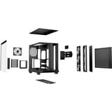 be quiet! Light Base 500 LX Black Midi Tower Sort, Towerkabinet Sort, Midi Tower, PC, Sort, ATX, micro ATX, Mini-ITX, Acrylonitrilbutadienstyren, Glas, Stål, Spil