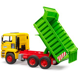 bruder MAN TGA lastbil med tipcontainer, Model køretøj 