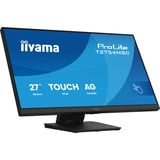 iiyama ProLite T2754MSC-B2AG, LED-skærm Sort (mat)