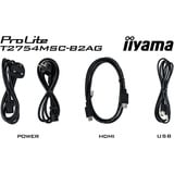 iiyama ProLite T2754MSC-B2AG, LED-skærm Sort (mat)