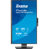 iiyama ProLite XB2797QSNPH-B1, LED-skærm Sort (mat), 68,6 cm (27"), 2560 x 1440 pixel, Quad HD, Sort