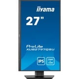 iiyama ProLite XUB2797QSU-B2 computerskærm 68,6 cm (27") 2560 x 1440 pixel Quad HD LED Sort, LED-skærm Sort (mat), 68,6 cm (27"), 2560 x 1440 pixel, Quad HD, LED, 1 ms, Sort