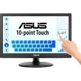 ASUS VT169HE, LED-skærm Sort