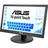ASUS VT169HE, LED-skærm Sort