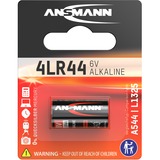 Ansmann 4LR44 Engangsbatteri Alkaline Engangsbatteri, Alkaline, 6 V, 1 stk, Orange, Blister