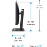 BenQ GW2790T, LED-skærm Sort