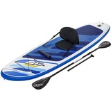 Bestway 65350 surfbræt Stående padelboard (SUP), SUP bord Blå/Hvid, Stående padelboard (SUP), Flerfarvet, 120 kg, Fuld farveboks, ATTENTION!NO PROTECTION AGAINST DROWNING! SWIMMERS ONLY!, 3,05 m