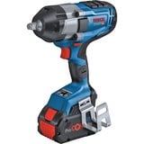 Bosch GDS 18V-1000 C Professional 1750 rpm Sort, Blå, Schlagskruemaskine Blå/Sort, Slagnøgle, Pistolhåndtag, 1/2", Sort, Blå, 1750 rpm, 1300 rpm