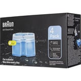 Braun CCR4 Rengøringspatron Rengøringspatron, Blå, Braun, Braun Clean&Charge, Box, 4 stk