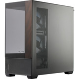 Cooler Master Elite 690 Wood, Towerkabinet Sort/træ