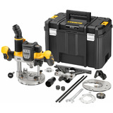 DEWALT Batteri overfræser DCW620NT-XJ, 18 Volt, Router Gul/Sort