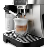 DeLonghi 0132217144, Kaffe/Espresso Automat Sølv/Sort