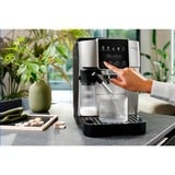 DeLonghi 0132217144, Kaffe/Espresso Automat Sølv/Sort