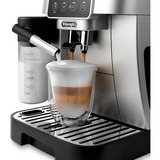 DeLonghi Magnifica Start Milk ECAM220.80.SB, Kaffe/Espresso Automat Sølv/Sort