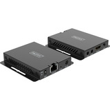 Digitus 4K HDMI Extender Sæt, HDMI-udvidelse forlænger Sort