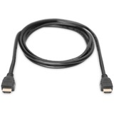 Digitus AK-330124-050-S, Kabel Sort
