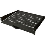 Digitus DN-19-TRAY-2-450-SW tilbehør til rack Stativhylde, Det nederste rum Sort, Stativhylde, Sort, Stål, 30 kg, 2U, Tyrkiet