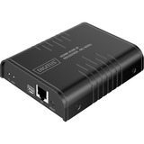 Digitus HDMI KVM IP-modtager, KVM-switchen Sort