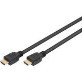 Digitus HDMI Ultra High Speed tilslutningskabel, med Ethernet, UHD 8K Sort