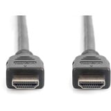 Digitus HDMI Ultra High Speed tilslutningskabel, med Ethernet, UHD 8K Sort