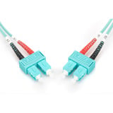 Digitus LWL patchkabel, duplex, SC > SC stik, multimode OM3 Turkis
