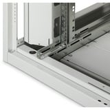 Digitus Netværksskab Unique serie - 800x800 mm (BxD), IT kabinet Lys grå