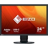 EIZO ColorEdge CS2400S computerskærm 61,2 cm (24.1") 1920 x 1200 pixel WUXGA LED Sort, LED-skærm Sort, 61,2 cm (24.1"), 1920 x 1200 pixel, WUXGA, LED, 19 ms, Sort