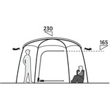 Easy Camp Sandland Yurt 120486, Telt Brown
