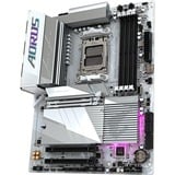 GIGABYTE B650E AORUS ELITE X AX ICE, Bundkort Hvid/Sølv