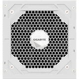 GIGABYTE UD850GM PG5W enhed til strømforsyning 850 W 20+4 pin ATX ATX Sort, PC strømforsyning Hvid, 850 W, 100 - 240 V, 50/60 Hz, 12 A, Aktiv, 105 W