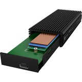 ICY BOX IB-1916M-C32 SSD kabinet Sort M.2, Drev kabinet Sort, SSD kabinet, M.2, PCI Express 3.0, 20 Gbit/sek., USB-tilslutning, Sort