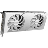 INNO3D GeForce RTX 5060 Ti TWIN X2 OC WHITE 16GB, Grafikkort Hvid