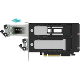 Icy Dock MB842M5P-B, Interface card Sort/Sølv