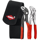KNIPEX Mini-tangsæt i værktøjsbælte, tang sæt Rød/Sort