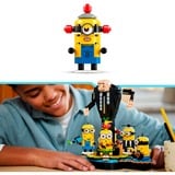 LEGO Alien Conquest Klodsbygget Gru og Minions, Bygge legetøj Byggesæt, 9 År, Plast, 839 stk, 998 g