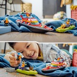 LEGO City Brandvæsnets redningsbåd, Bygge legetøj Byggesæt, 5 År, Plast, 144 stk, 350 g