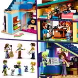 LEGO Friends Olly og Paisleys huse, Bygge legetøj Byggesæt, 7 År, Plast, 1126 stk, 1,84 kg