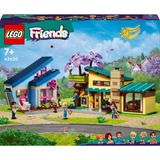 LEGO Friends Olly og Paisleys huse, Bygge legetøj Byggesæt, 7 År, Plast, 1126 stk, 1,84 kg