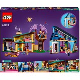 LEGO Friends Olly og Paisleys huse, Bygge legetøj Byggesæt, 7 År, Plast, 1126 stk, 1,84 kg