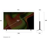 LG OLED77B59LA.AEUD evo TV, OLED-TV Sort