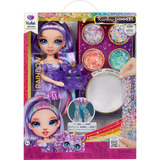 MGA Entertainment Rainbow High Shimmers with Slime - Violet, Dukke 