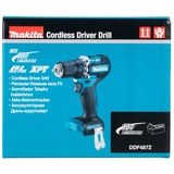 Makita DDF487Z, Bore-/ skruemaskine Blå/Sort