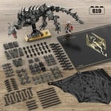 Mattel MEGA Skyrim Alduin the World Eater, Bygge legetøj Byggesæt, 17 År, Plast, 619 stk, 888,1 g