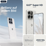 Motorola edge 70 512GB, Mobiltelefon Lys grå