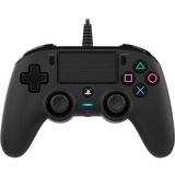 Nacon PS4OFCPADBLACK spil-controller Sort Gamepad Analog/digital PlayStation 4 Sort, Gamepad, PlayStation 4, Knappen Del, Analog/digital, Ledningsført, Sort