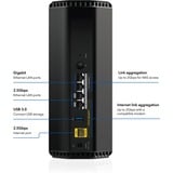 Netgear Nighthawk RS300 trådløs router Gigabit Ethernet Tri-band (2,4 GHz/5 GHz/6 GHz) Sort Wi-Fi 7 (802.11be), Tri-band (2,4 GHz/5 GHz/6 GHz), Ethernet LAN, Sort, Bærbar router